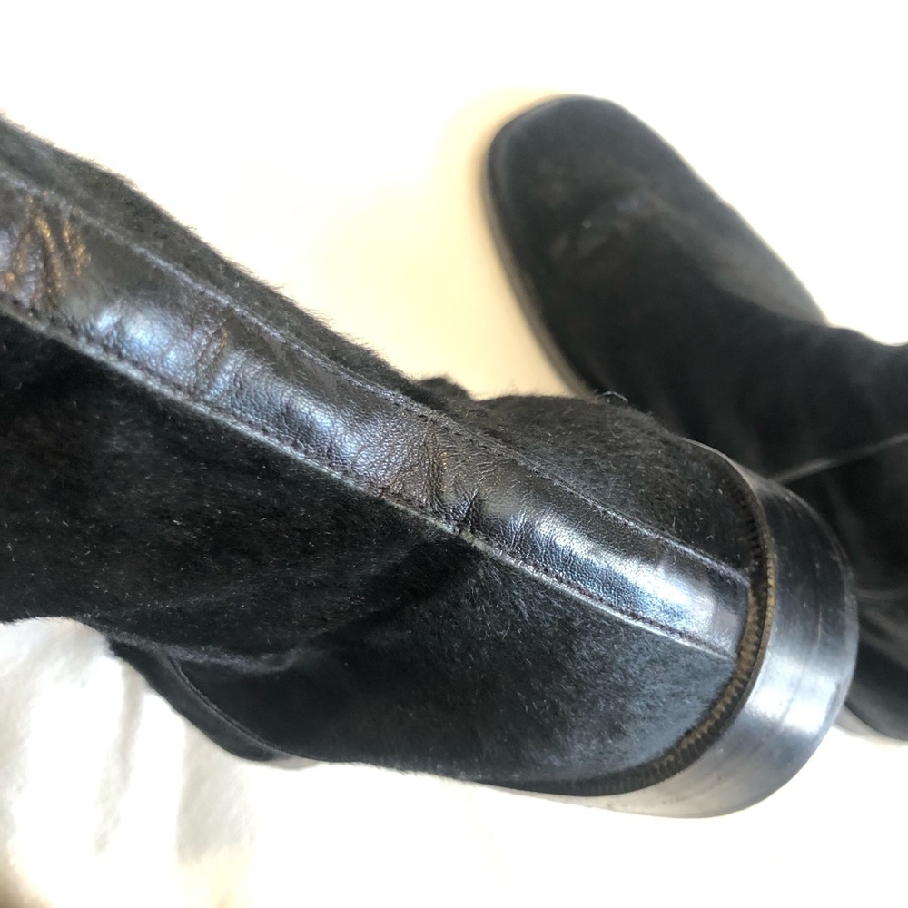 VTG 🇮🇹 WARREN EDWARDS Calf Hair Boots made in ITALY 🎩 - Picture 12 of 16